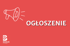 Ogłoszenie Burmistrza Miasta Bierunia - wykazy nieruchomości 